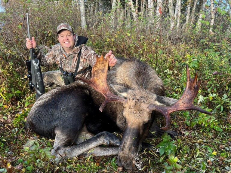 Episode title card: Woodland Caribou and Bull Moose Combo