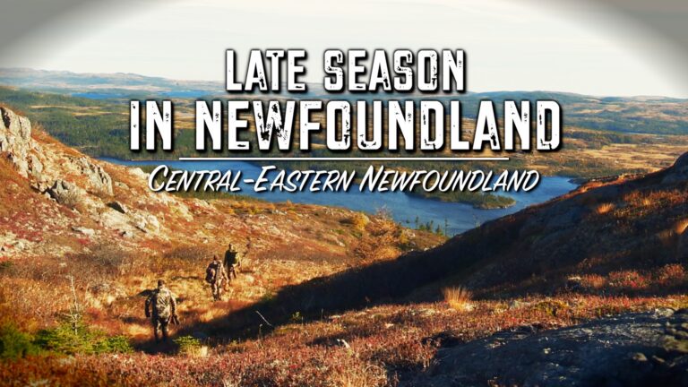 Episode title card: Late Season in Newfoundland